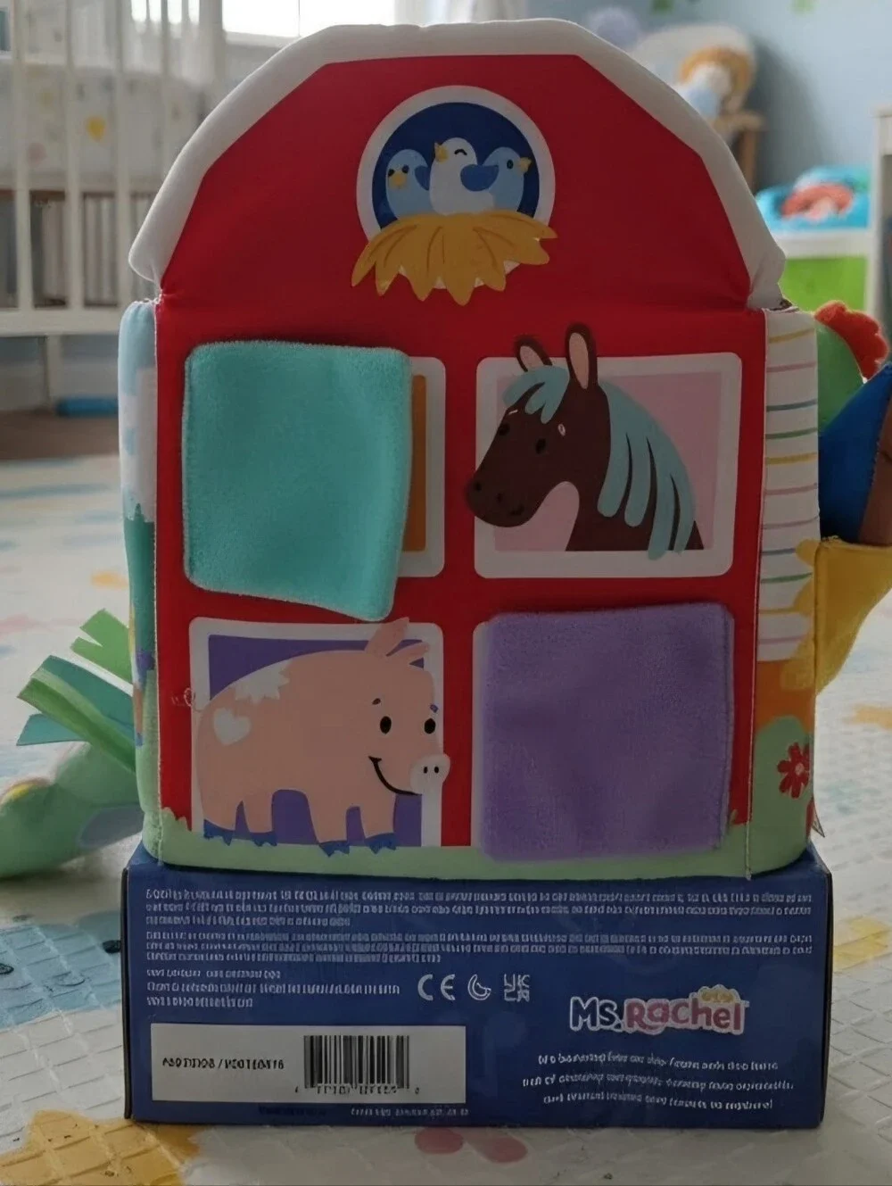 Ms. Rachel Official Baby Sensory Learning Farm Toy - NEW